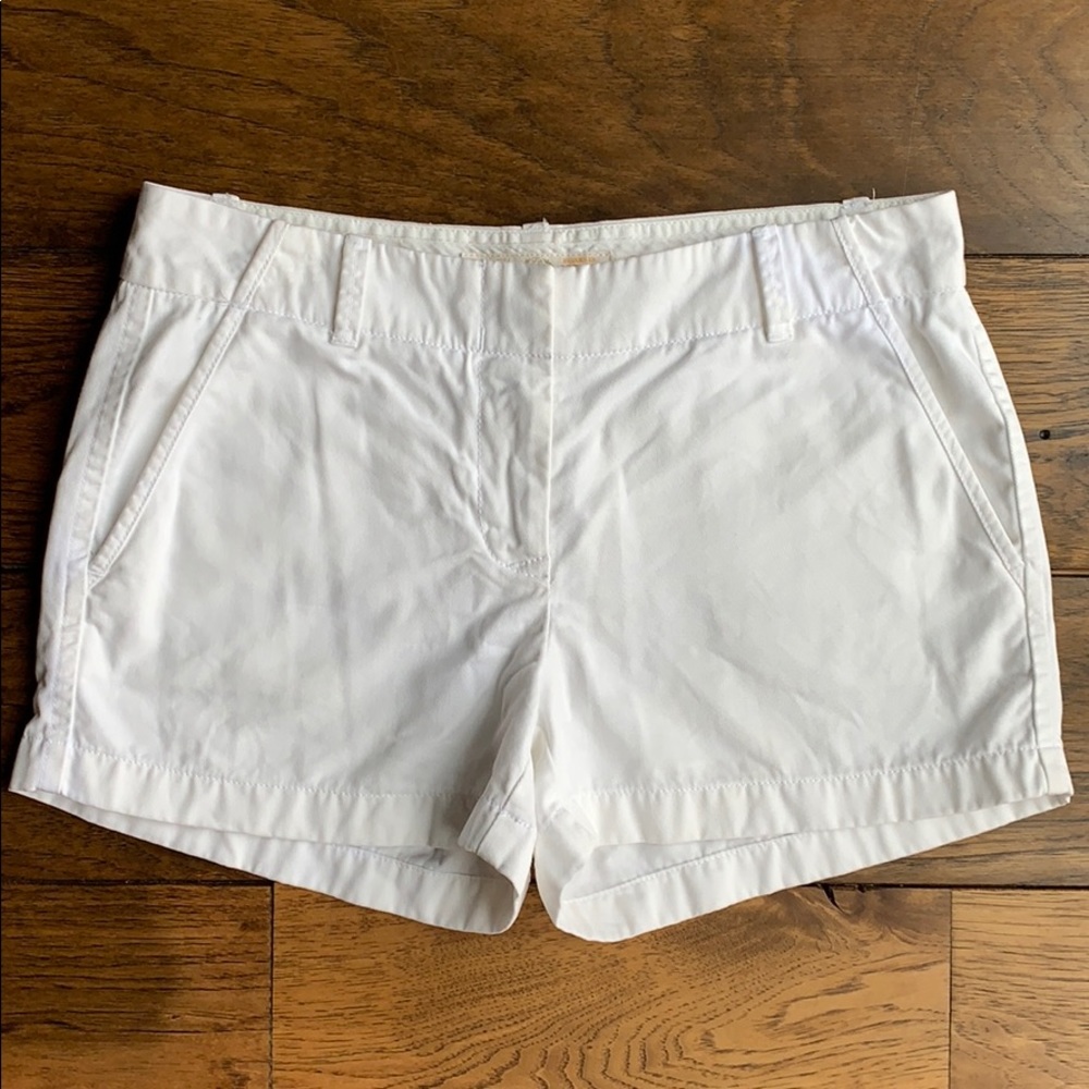 J Crew Classic Twill White Chino Short (4)
